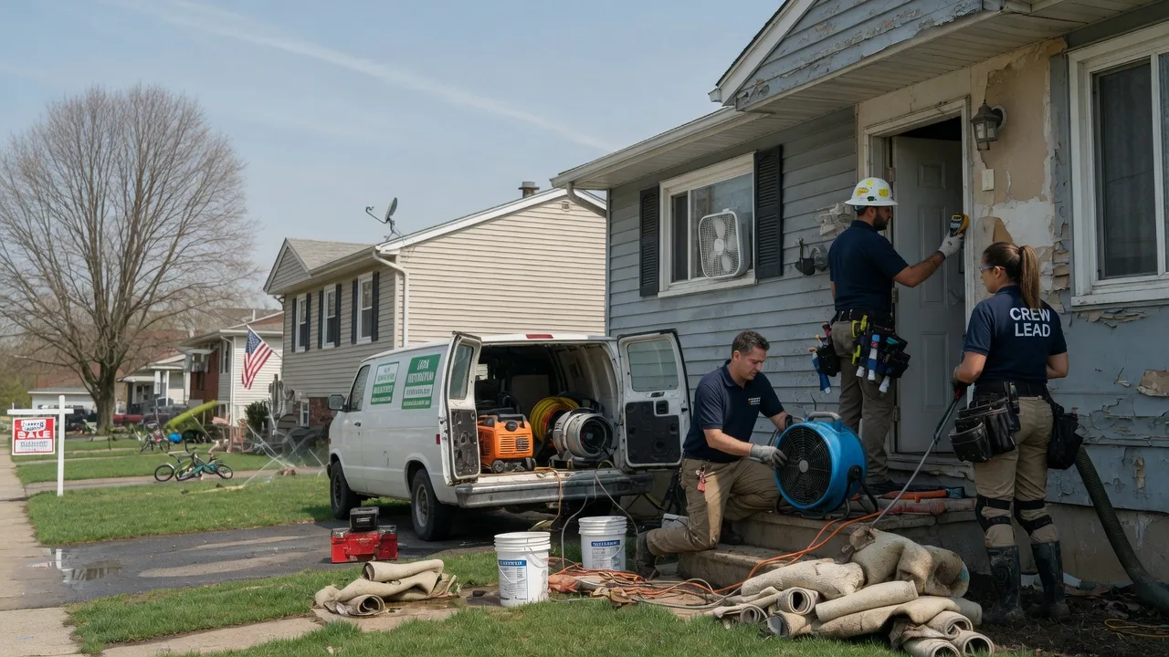 Flood Cleanup in Milford Square, PA near me